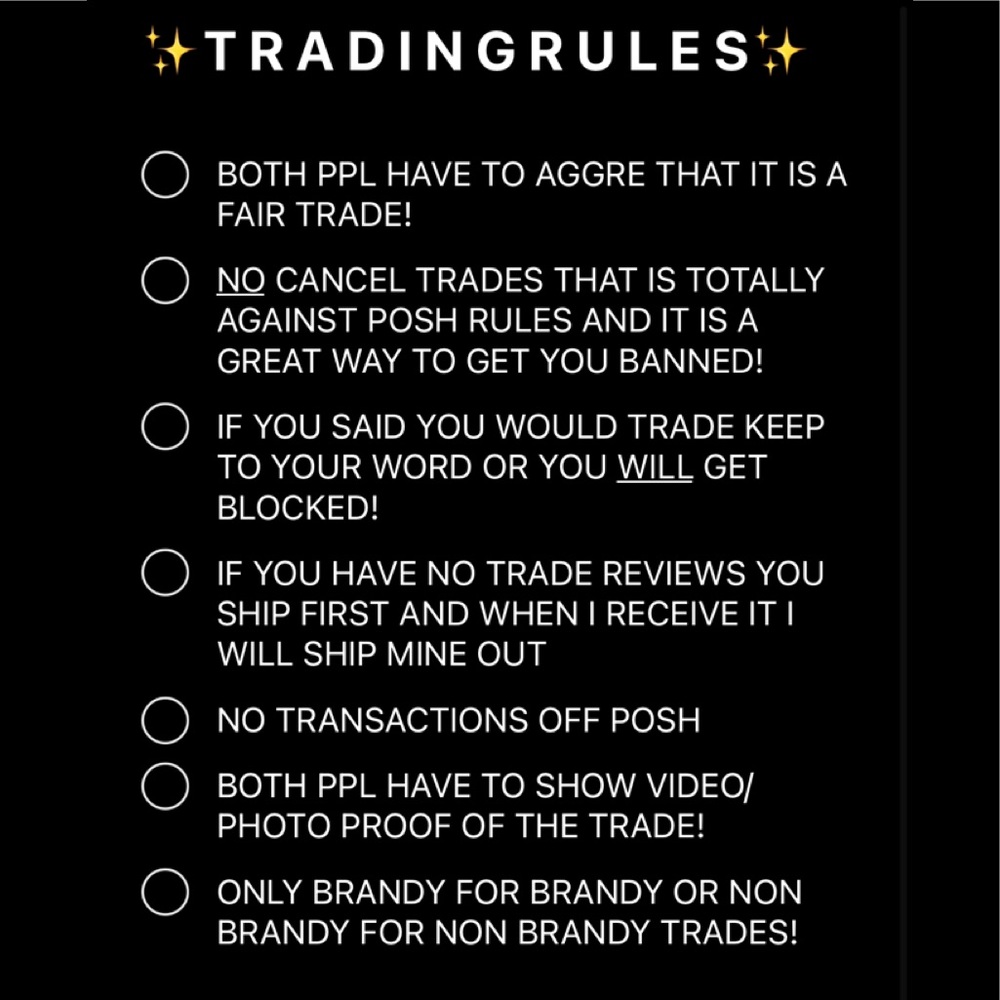 ✨t r a d i n g r u l e s✨